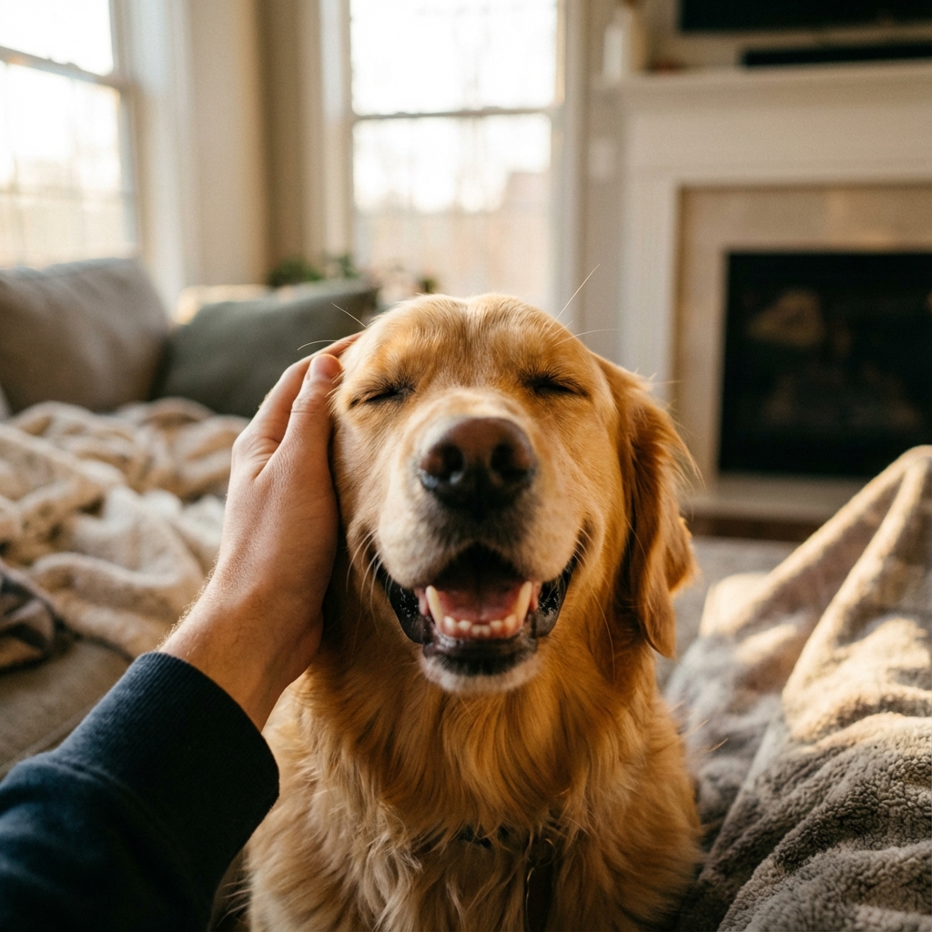 Happy pet